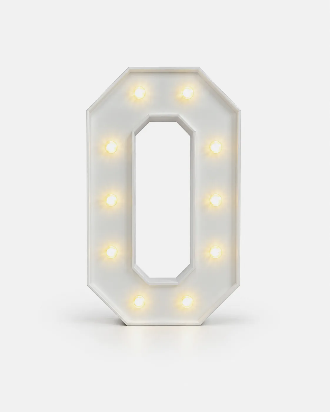 0 - Lettre et Chiffre lumineux