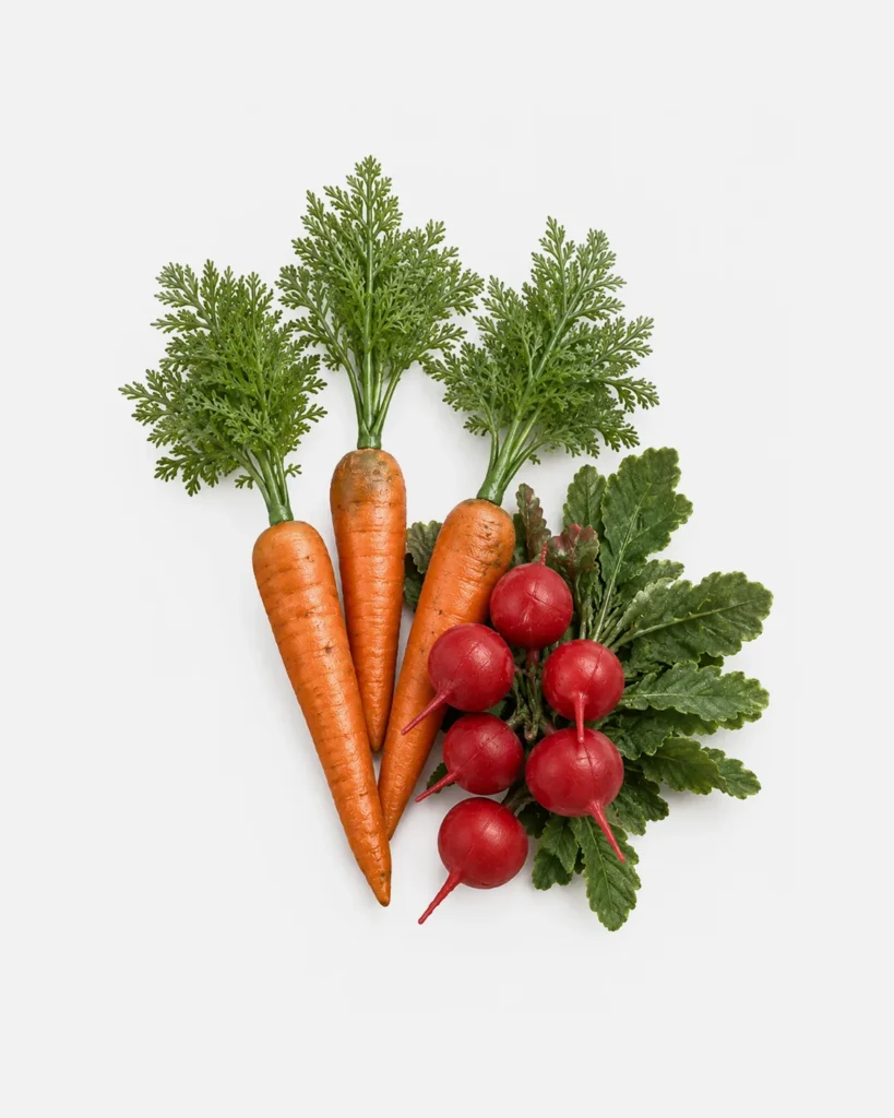 Autres, Légumes, carottes et radis