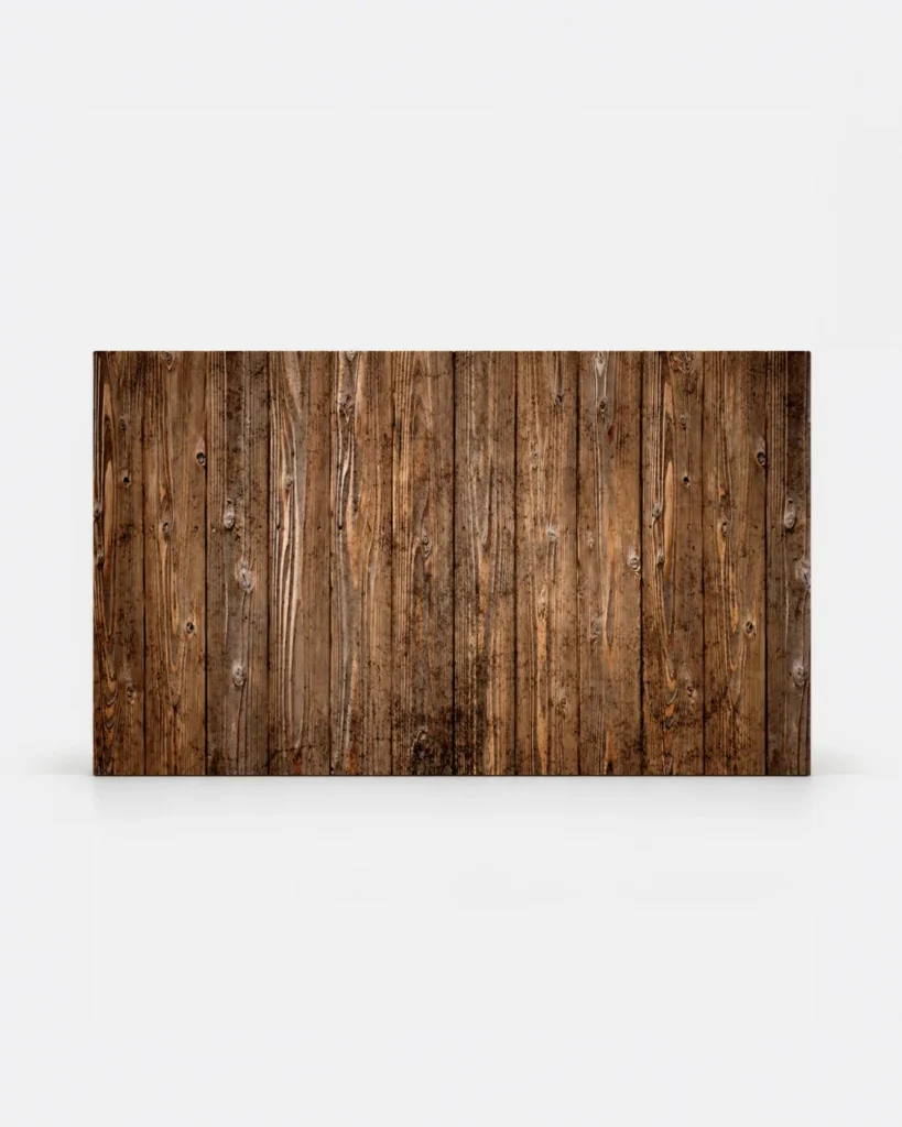 Backdrop, Boisé rigide, fond