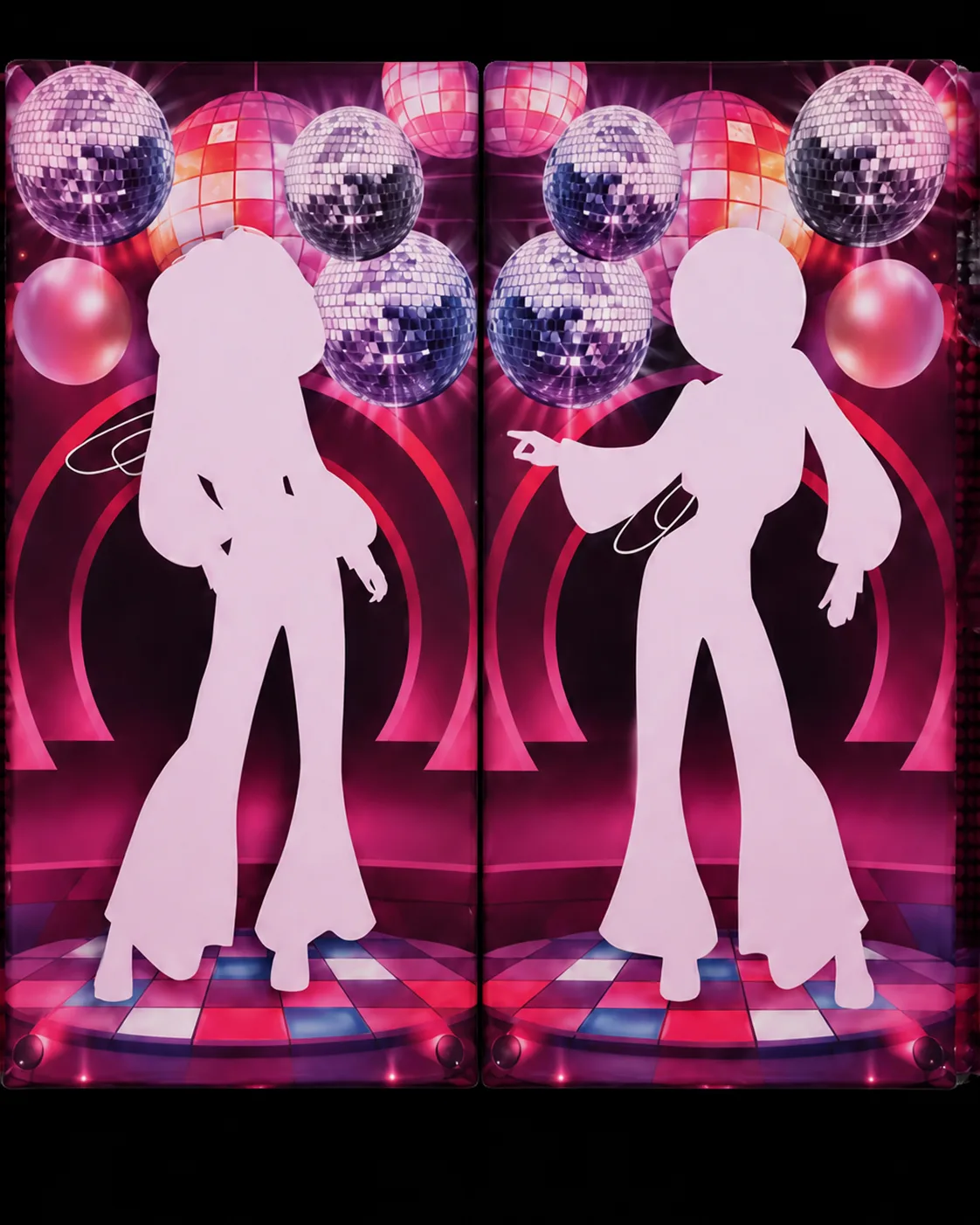 Backdrop, Disco, fond