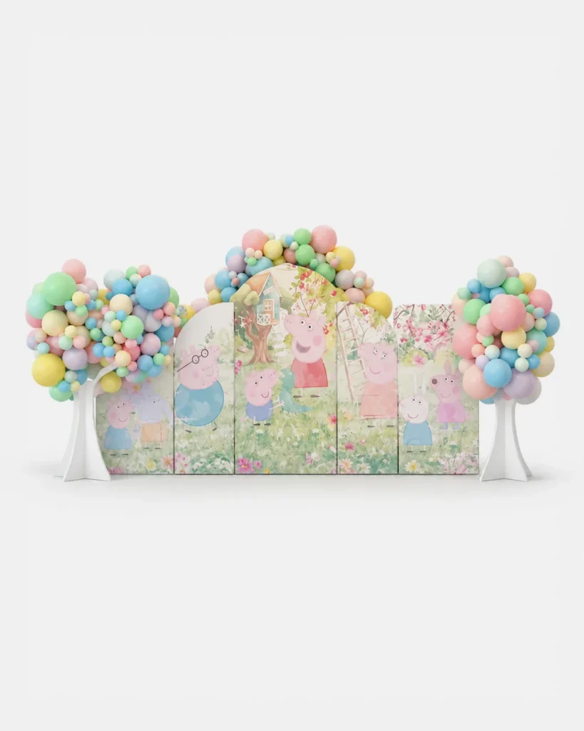 Backdrop, Peppa pig, fond