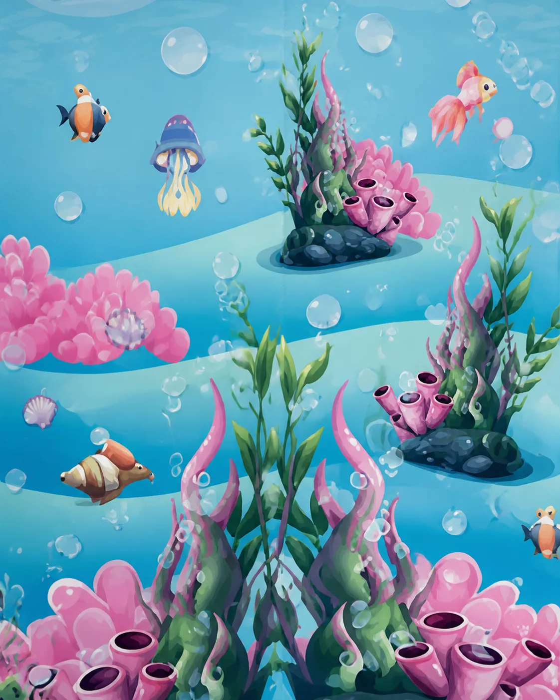 Backdrop, Under the sea