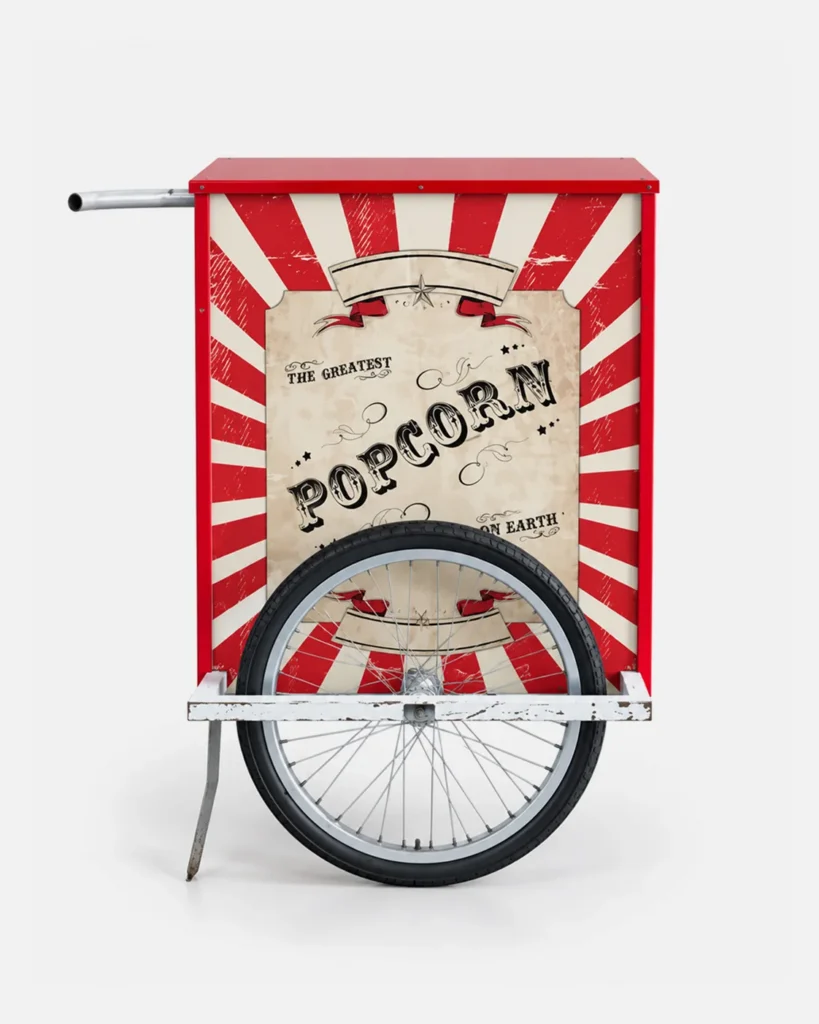 Chariot Machine à POP-CORN