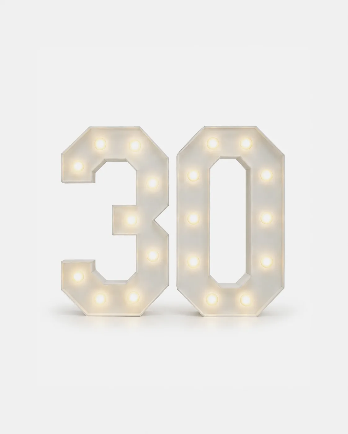 # Ensemble - 30 - Lettre lumineuse