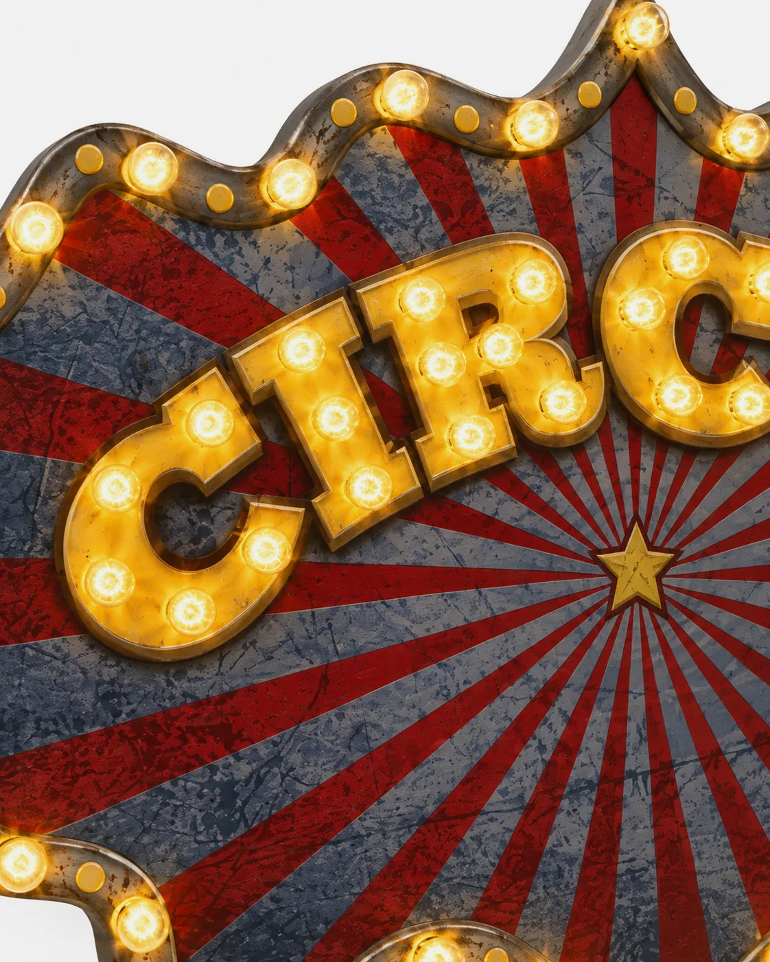 # Ensemble - CIRCUS - Lettre lumineuse cercle
