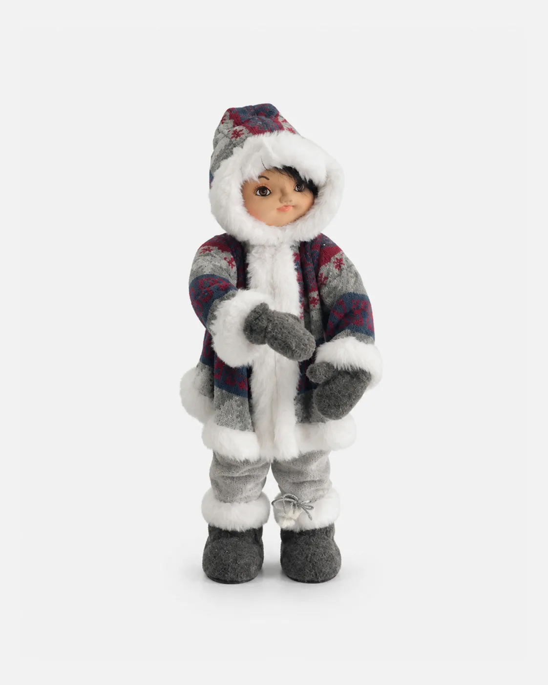 Esquimaux/inuits, Gris et rouge