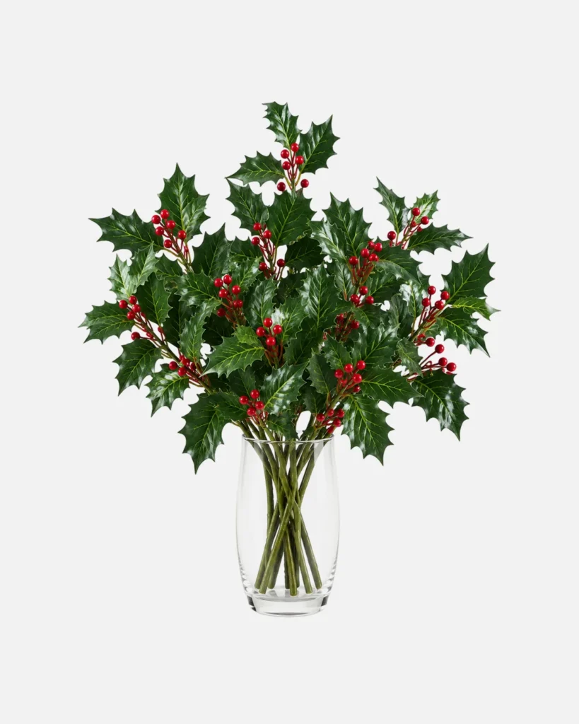 Fleurs, Bouquet, Houx