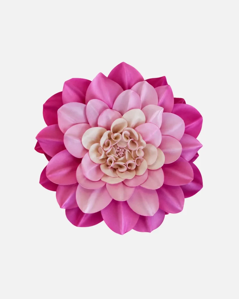 Fleurs, grandes, à l’unité, Dahlia, rose, 180 cm, x1