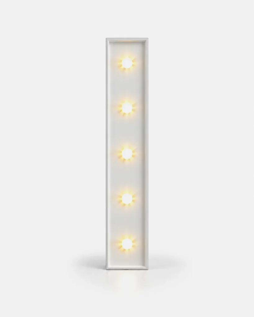 I - Lettre lumineuse