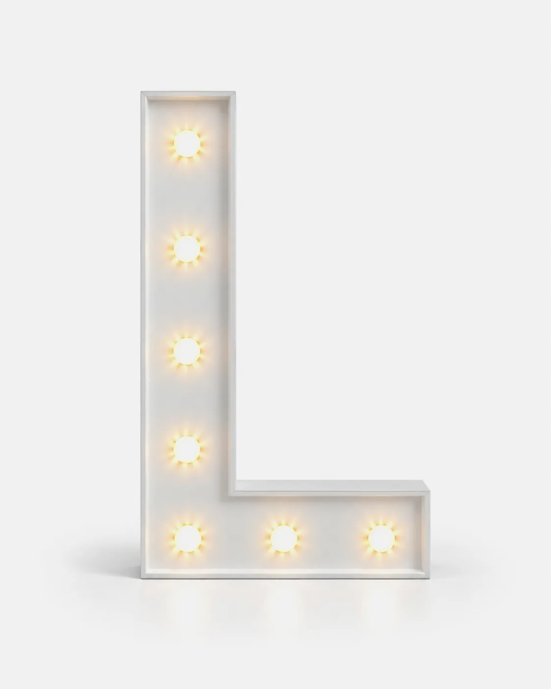 L - Lettre lumineuse