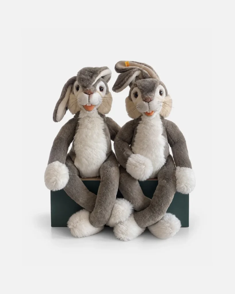 Lapin, Duo lapin assis