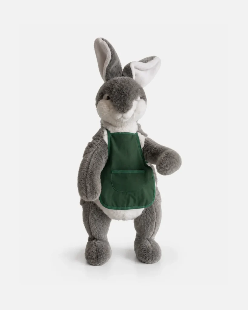 Lapin Tablier vert