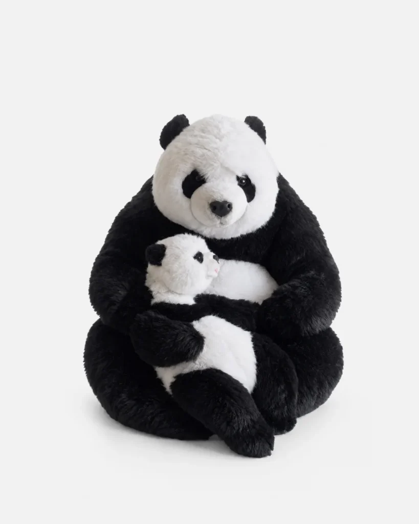 Panda, Maman panda et baby