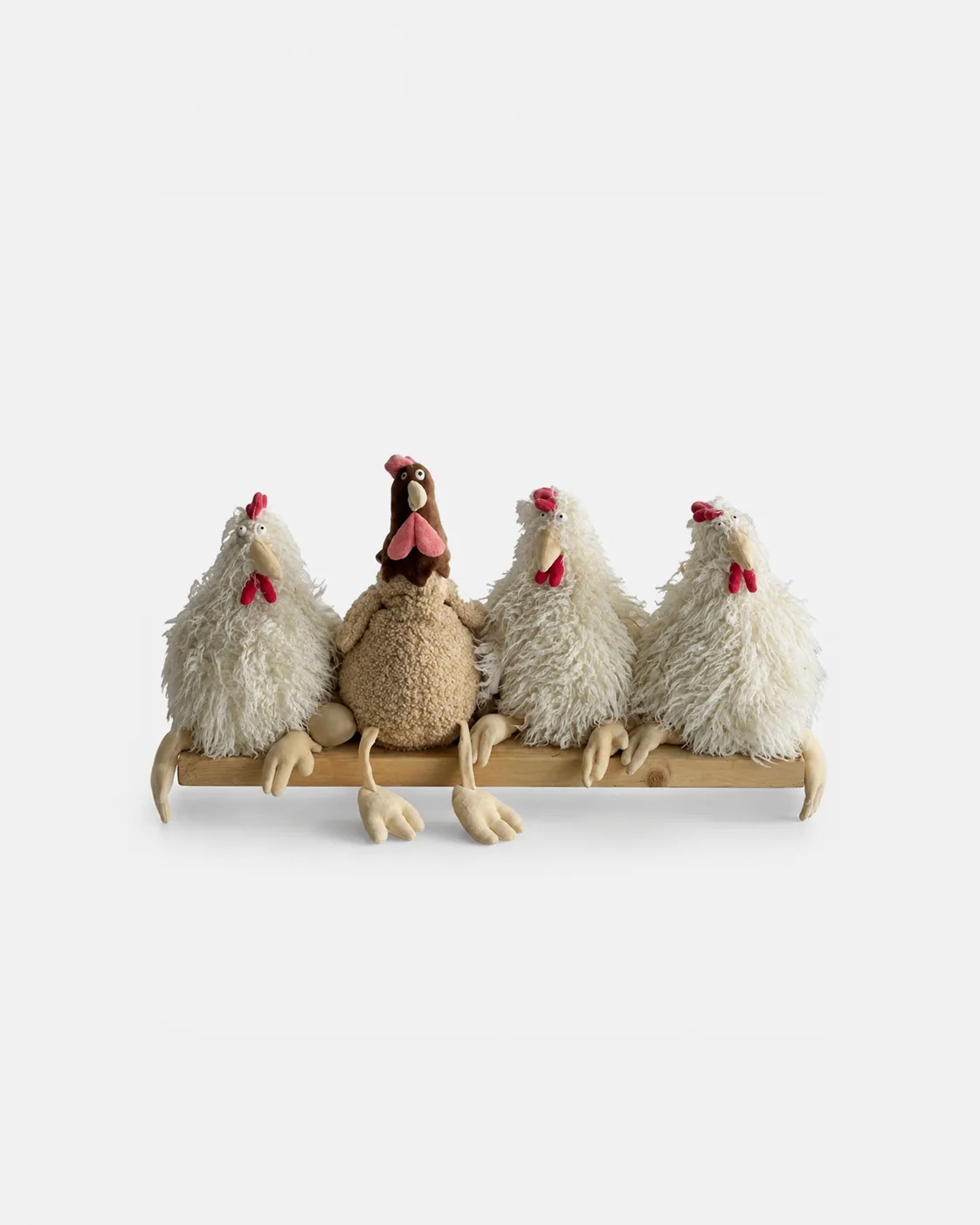 Poule, 4 poulettes zinzin