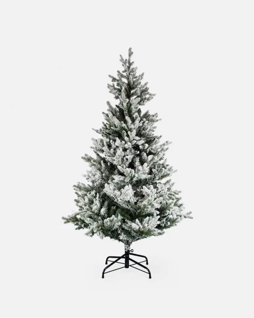 Sapin, floqué, 120 cm