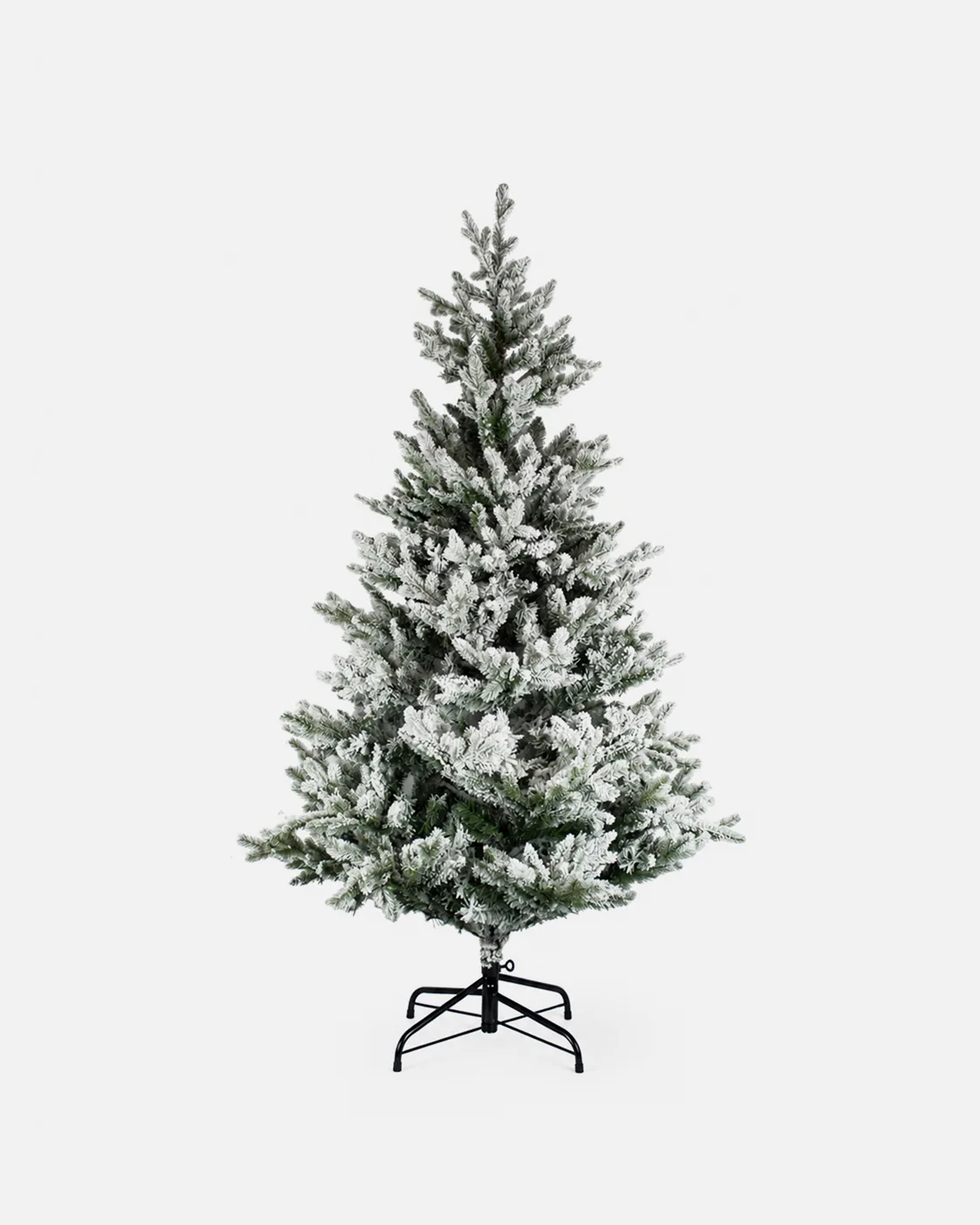 Sapin, floqué, 120 cm