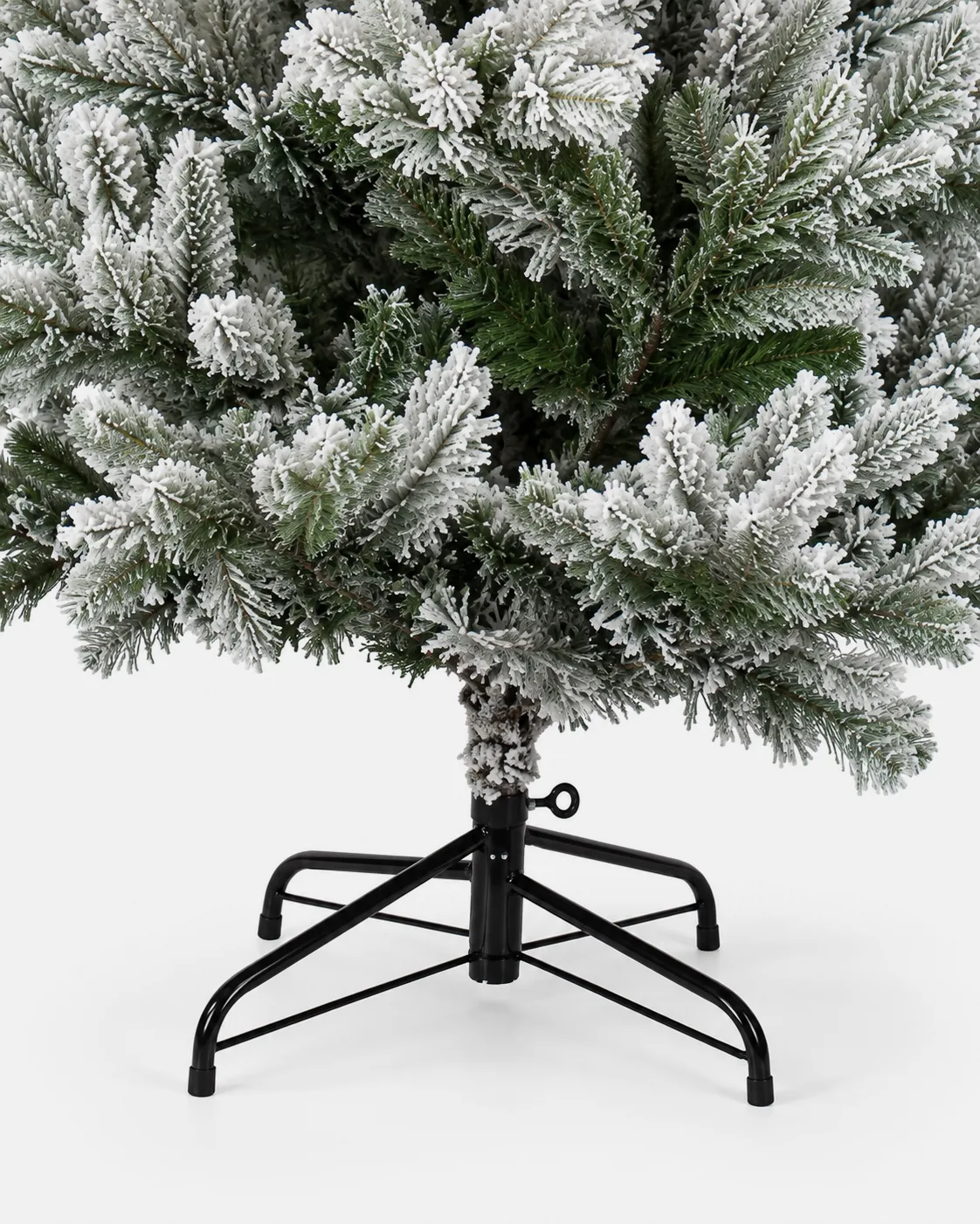 Sapin, floqué, 120 cm