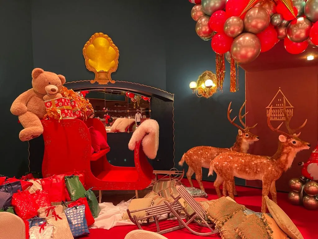 Schlitten des Weihnachtsmanns &ndash; Weihnachtsautomaten mieten