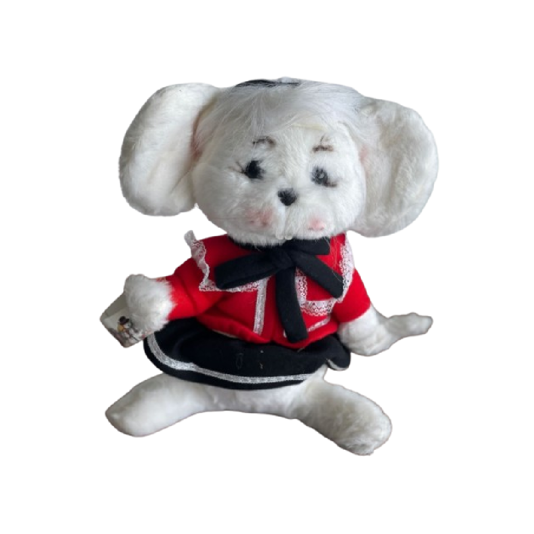 Souris costumes rouge et noir