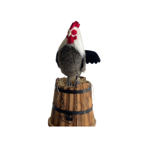 Coq sur tonneau – Image 2