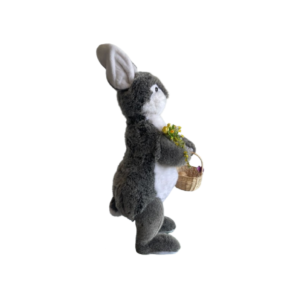 Lapin panier et oeuf bouquet de fleur – Image 2