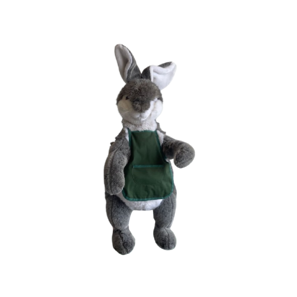 Lapin Tablier vert