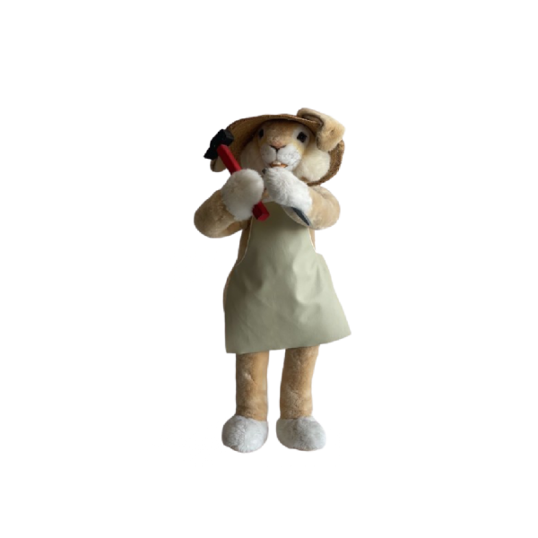 Grand lapin Sculpteur Livrer avec lapin en chocolat