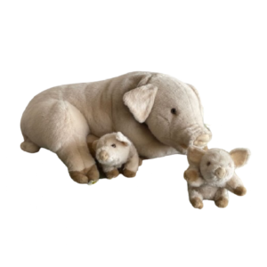 Maman cochon et deux petit