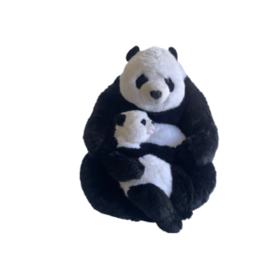 Maman panda et baby