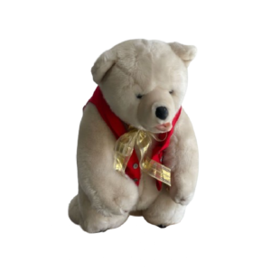 Ours blanc a genou