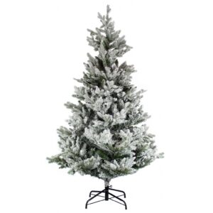 Sapin artificiel floqué Blanc  90cm de haut