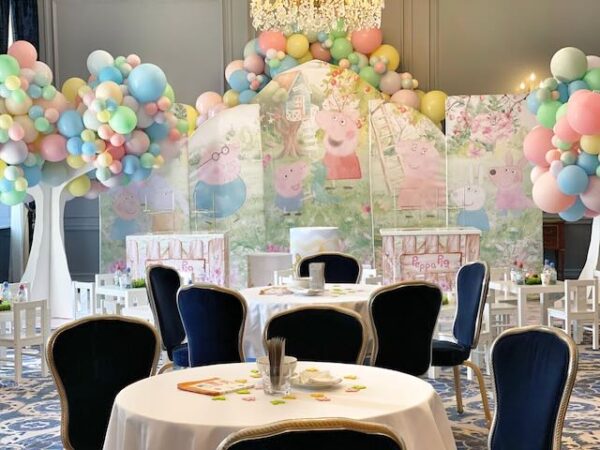 Backdrop fond Peppa pig
