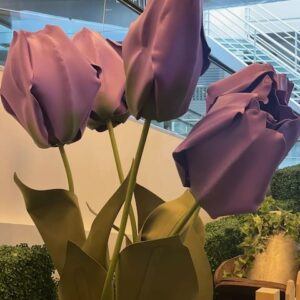 Fleur Géante Tulipe couleur Lavende
