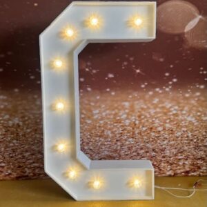 C Lettre lumineuse
