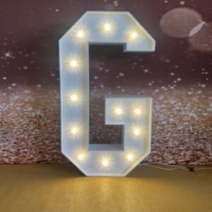 G Lettre lumineuse