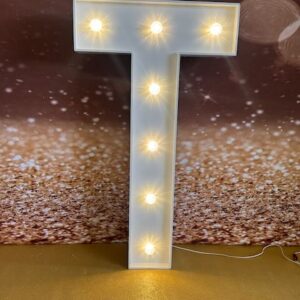 T Lettre lumineuse