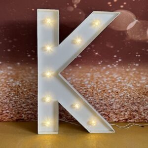 K Lettre lumineuse