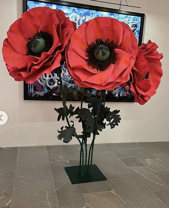 fleur géantes pour événement